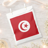 Vlag van Tunesië Bedankzakje (Geknipt)