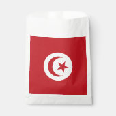 Vlag van Tunesië Bedankzakje (Voorkant)