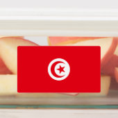 Vlag van Tunesië Labels (Aangebracht)