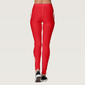 Vlag van Tunesië Leggings (Achterkant)