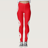 Vlag van Tunesië Leggings (Voorkant)