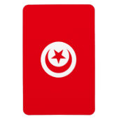 Vlag van Tunesië Magneet (Verticaal)
