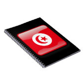 vlag van Tunesië Notitieboek (Rechterzijde)