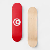 Vlag van Tunesië Persoonlijk Skateboard (Voorkant)