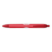 Vlag van Tunesië Zwarte Inkt Pen (Achterkant)