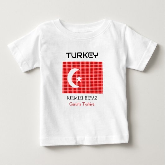 Vlag van Turkije (Voorkant)