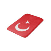 Vlag van Turkije Badmat (Gekanteld)
