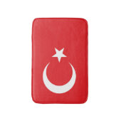 Vlag van Turkije Badmat (Voorkant Verticaal)