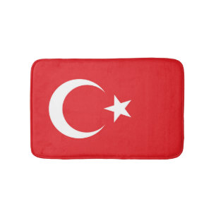 Vlag van Turkije Badmat