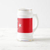 Vlag van Turkije Bierpul (Voorkant rechts)