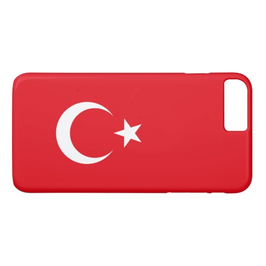 Vlag van Turkije Case-Mate iPhone Case (Achterkant (Horizontaal))