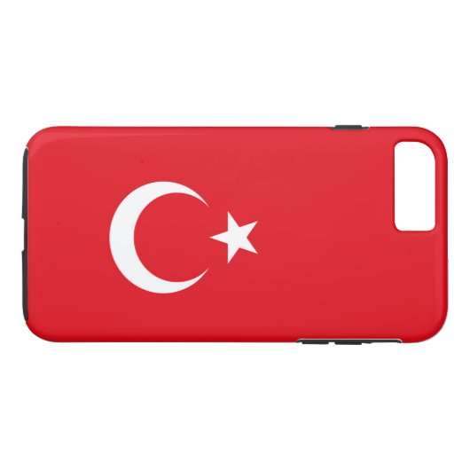 Vlag van Turkije Case-Mate iPhone Case (Achterkant (Horizontaal))