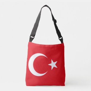 Vlag van Turkije Crossbody Tas