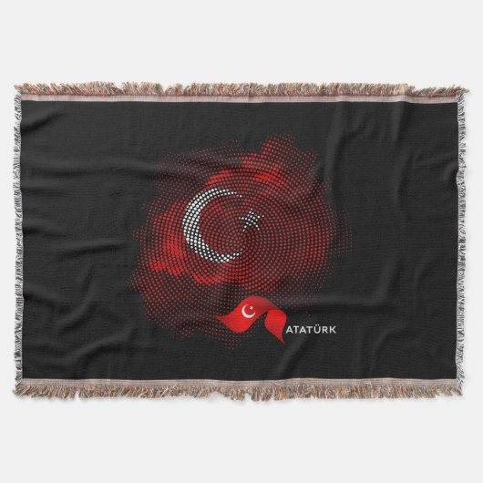 Vlag van Turkije Deken (Voorkant)