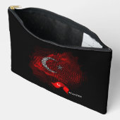Vlag van Turkije Etui (Open)