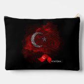Vlag van Turkije Etui (Achterkant)