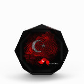 Vlag van Turkije Fotoblokken (Voorkant)