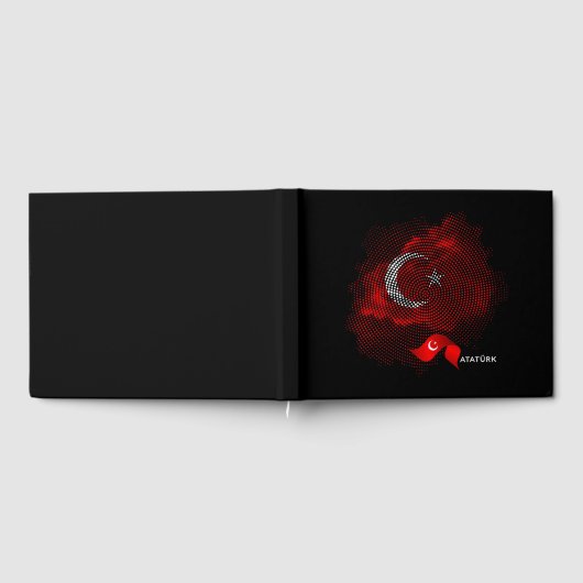 Vlag van Turkije Gastenboek (Volledig)