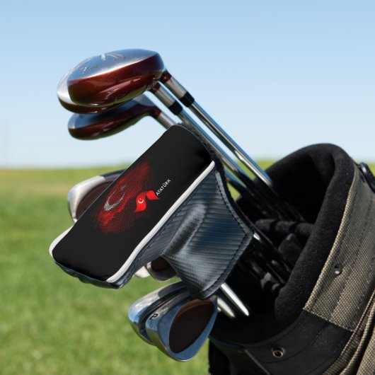 Vlag van Turkije Golfheadcover (Insitu)
