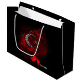 Vlag van Turkije Groot Cadeauzakje (Voorkant Gekanteld)