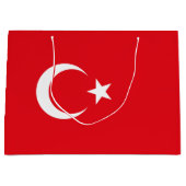 Vlag van Turkije Groot Cadeauzakje (Voorkant)