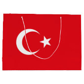 Vlag van Turkije Groot Cadeauzakje (Achterkant)