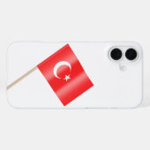 Vlag van Turkije iPhone Hoesje (Achterkant horizontaal)