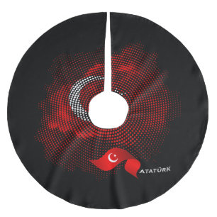 Vlag van Turkije Kerstboom Rok