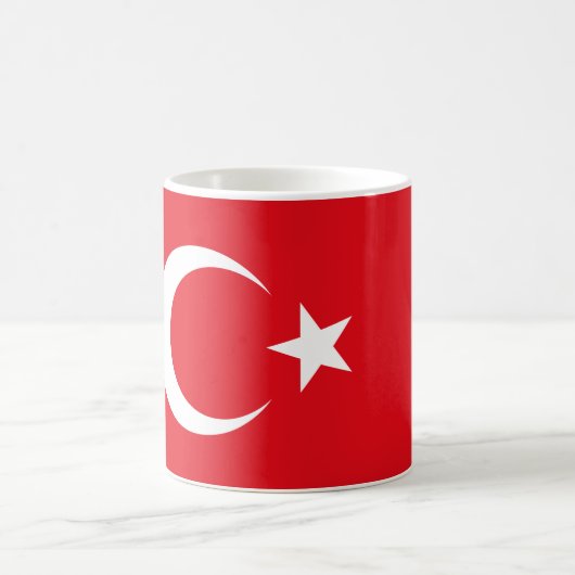 Vlag van Turkije Koffiemok (Center)