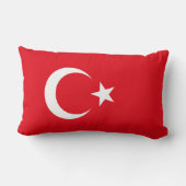 Vlag van Turkije Kussen (Achterkant)