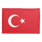 Vlag van Turkije Kussensloop (Achterkant)