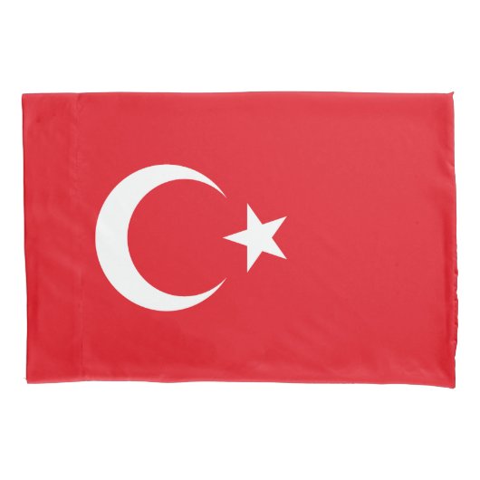 Vlag van Turkije Kussensloop (Voorkant)