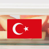 Vlag van Turkije Labels (Aangebracht)
