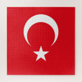 Vlag van Turkije Legpuzzel (Horizontaal)