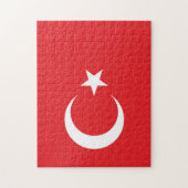 Vlag van Turkije Legpuzzel (Verticaal)