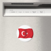 Vlag van Turkije Magneet (Insitu (Vaatwasser))