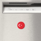 Vlag van Turkije Magneet (Insitu (Vaatwasser))