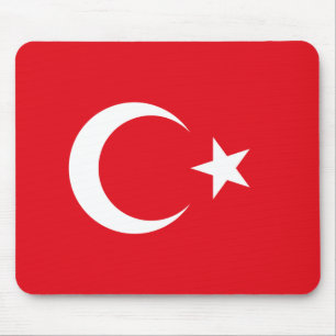 Vlag van Turkije Mousepad Muismat
