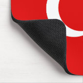Vlag van Turkije Muismat (Hoek)