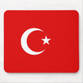 Vlag van Turkije Muismat (Voorkant)