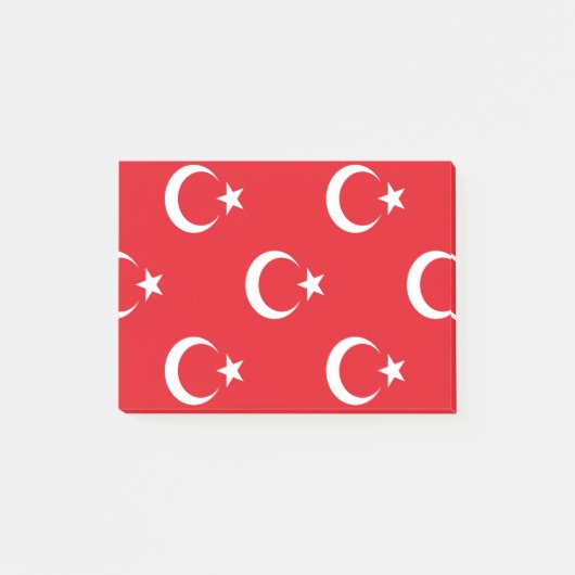 Vlag van Turkije Post-it® Notes (Voorkant)