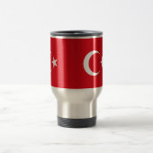 Vlag van Turkije Reisbeker (Center)