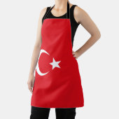 Vlag van Turkije Schort (Insitu)