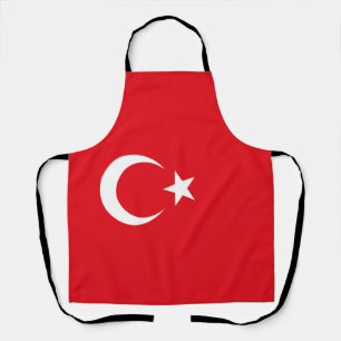 Vlag van Turkije Schort