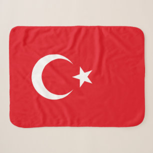 Vlag van Turkije Sherpa Deken