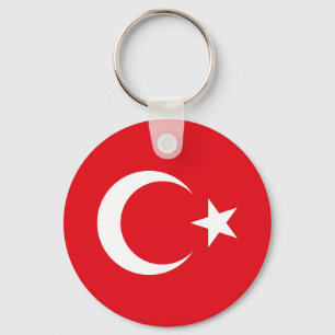 Vlag van Turkije Sleutelhanger