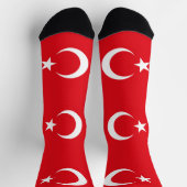 Vlag van Turkije Sokken (Top)