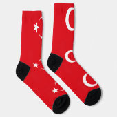 Vlag van Turkije Sokken (Rechts)