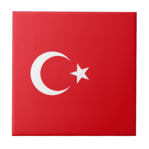 Vlag van Turkije Tegeltje