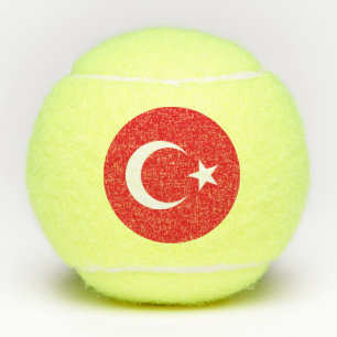 Vlag van Turkije Tennisballen